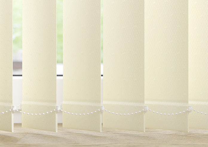 Crossweave, Beige - Vertical Blind Slats - Image 3